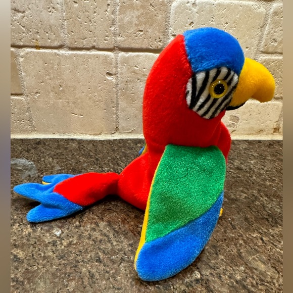 Ty Beanie Baby Jabber The Parrot 🦜 DOB October 10, 1997 - Picture 5 of 6